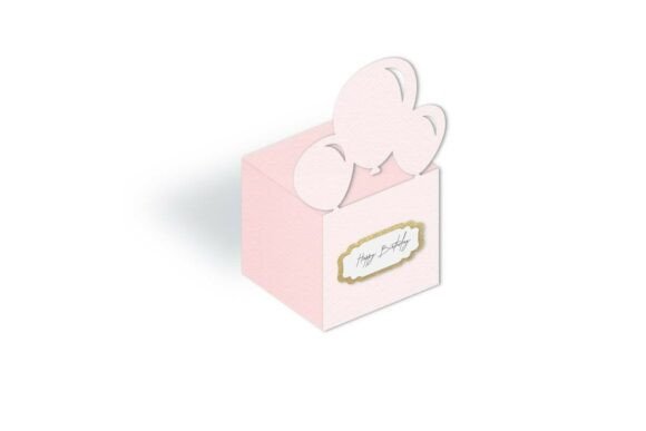 Birthday Balloons Cube Box – A Stylish, Practical Solution for Gifts, Favors, and More