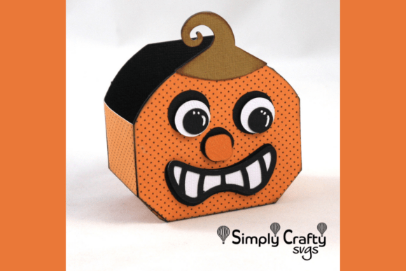 Crazy Pumpkin Box SVG: A Playful Halloween Packaging Solution