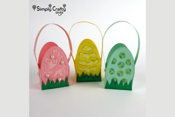 Creative Easter Egg Treat Box SVG for Custom Craft Projects