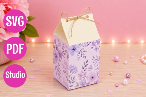 Cute and Versatile Packaging with the Milk Box Template