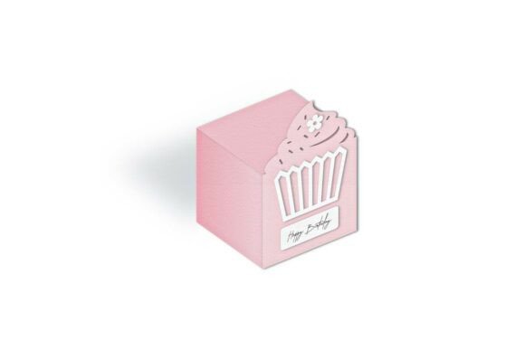 Cutout Cupcake Birthday Favour Cube Box: A Practical Addition to Celebration Planning