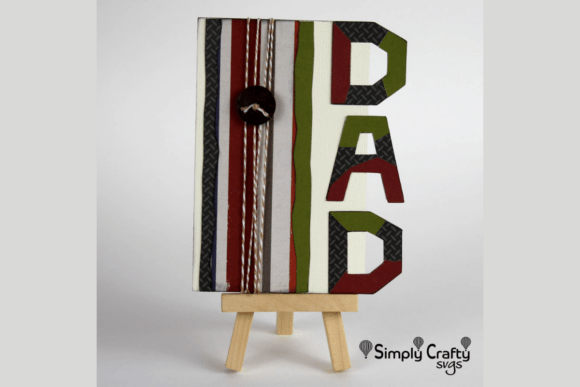 Dad Card SVG: Quick Father’s Day Greeting for Every Crafter