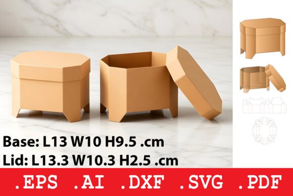 Hexagonal Tray Box with Lid: A Premium Packaging Solution for Diverse Applications