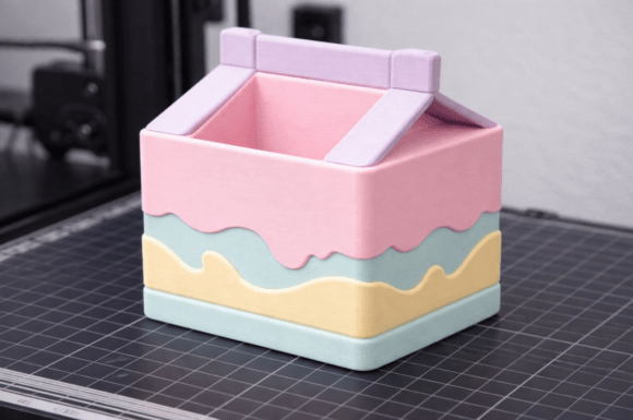 Milk Carton Craft Organizer: Playful Storage for Creative Spaces