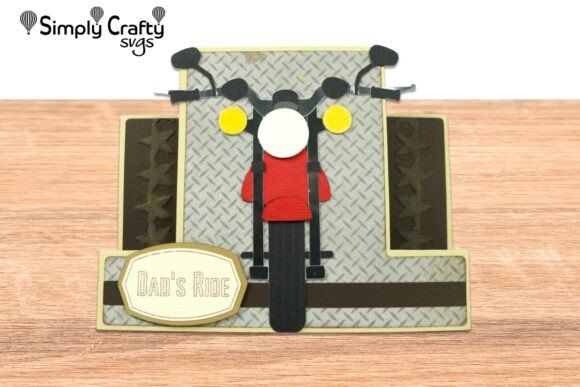 Motorcycle Step Card SVG: A Creative Way to Celebrate Riders and Occasions