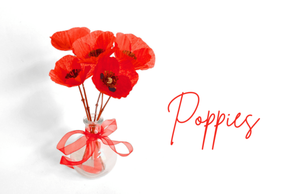 Poppy Poppies - Realistic Flowers: A Designer’s Guide to Timeless Floral Craft
