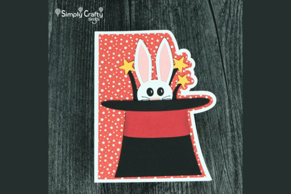 Rabbit Hat Trick Card SVG: A Creative and Practical Design for Magic-Themed Greetings